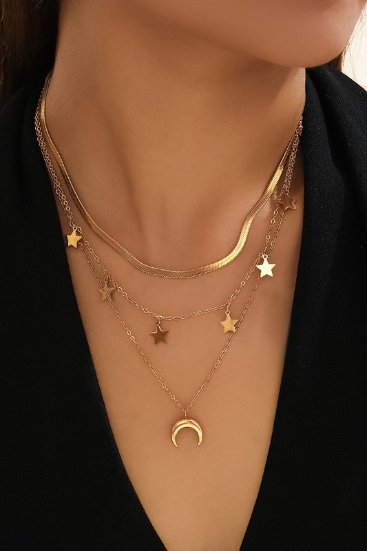 18k Non-tarnish Stainless Steel Chain Necklace