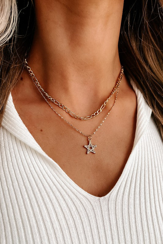 Star Necklace (Gold)