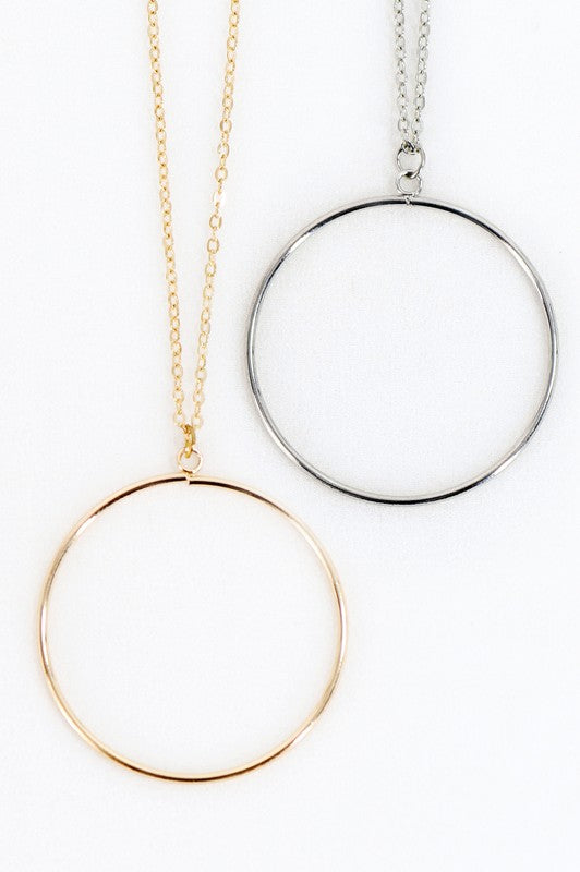 Metal Pendant (Silver)