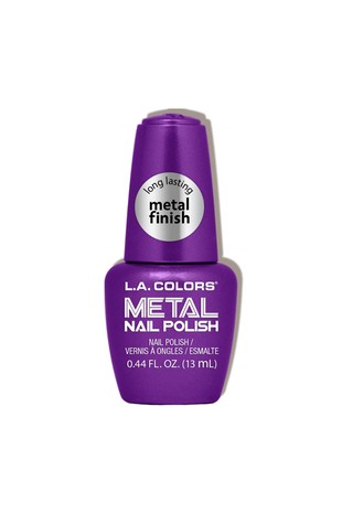 LA Colors Violet Metal Nail Polish