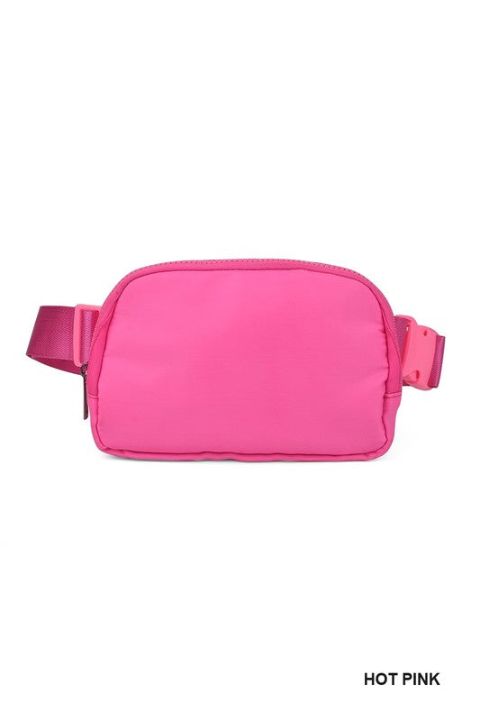 Pink Everywhere Cross Body Fanny Pack Belt Bag